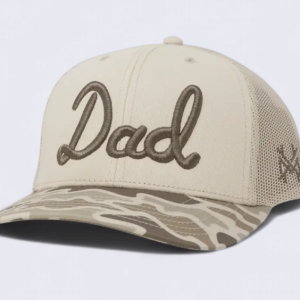 Dad Trucker Hat - Field Camo & Natural