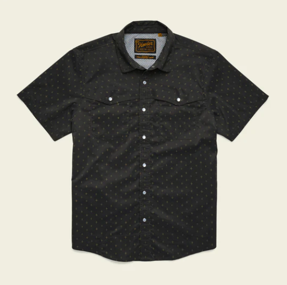 Open Country Tech Shirt - Supernovas - Antique Black