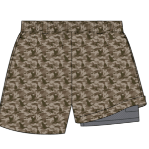 Boys Hybrid Shorts - Mallard Mirage
