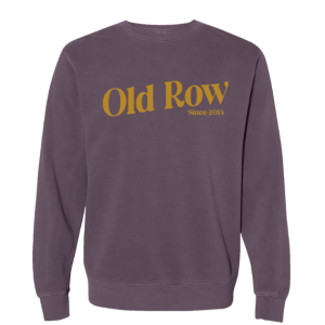 Old Row Puff Print Pigment Dyed Crewneck