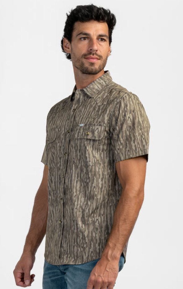 Range Pro Tech Shirt - Tree   Bark