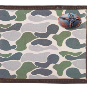 Mallard Old School Green Camo Bifold Wallet