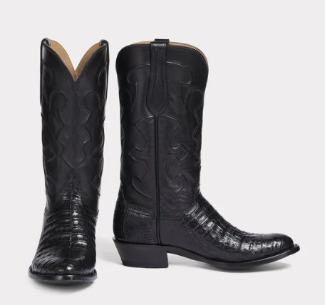 Charles :: Black Ultra Belly Caiman
