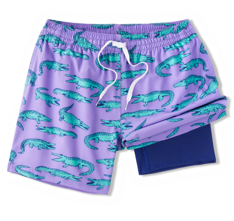 Classic Lined Swim Trunk - The Gem Glades 5.5"