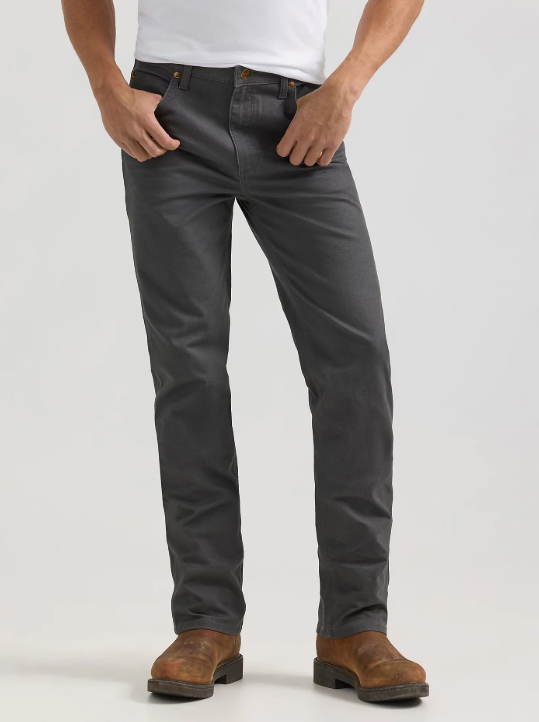 Wrangler® Cowboy Cut® Tough Comfort Premium Performance - Slim Fit - Grey Pinstripe