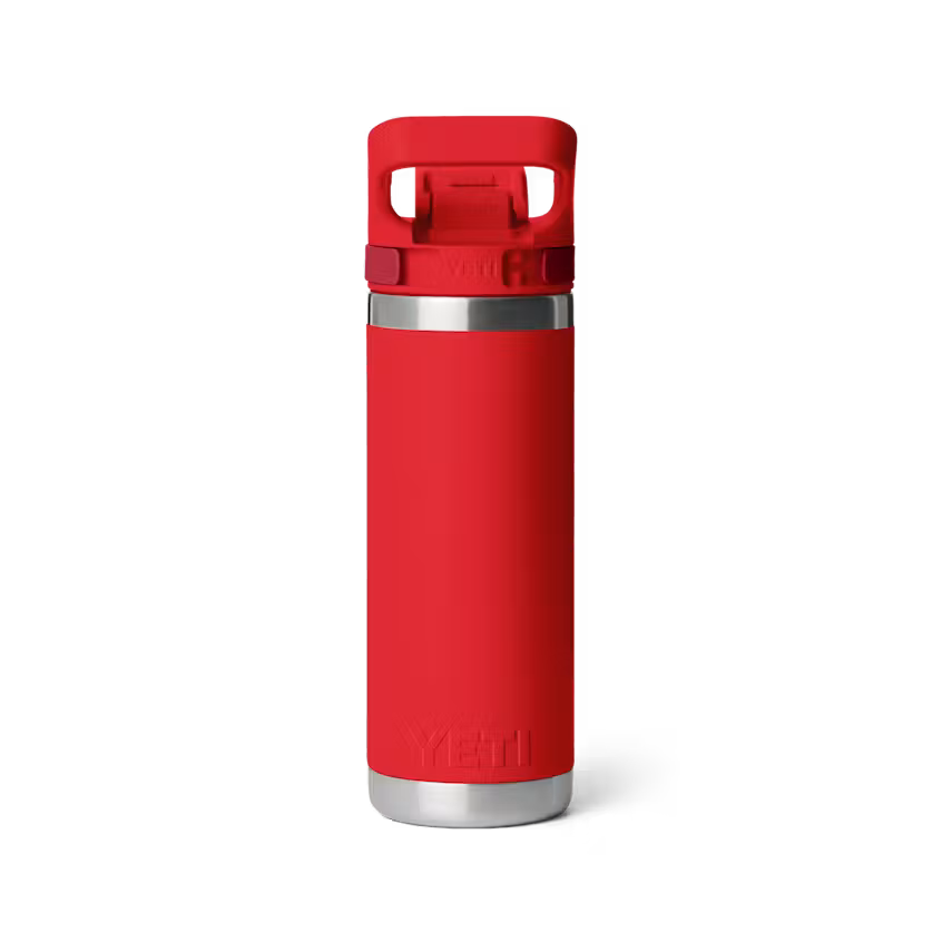 Rambler® 18 oz Water Bottle  w/ Flip Chug Cap - Rescue Red - Image 2