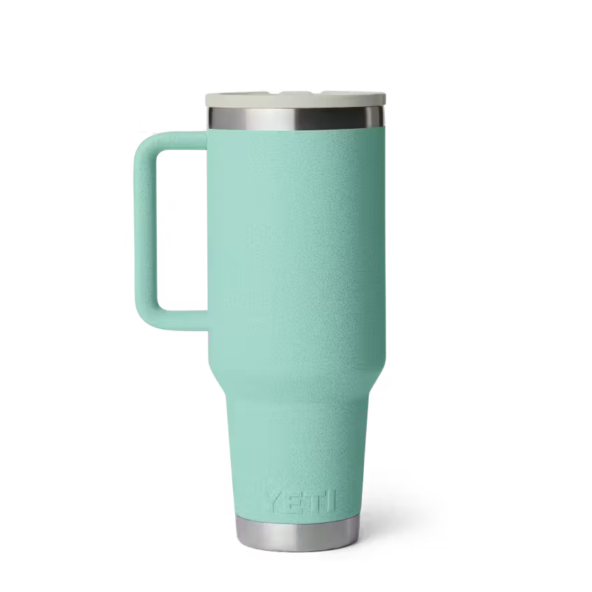Rambler® 40 oz Travel Straw Mug - Sea Stone - Image 2