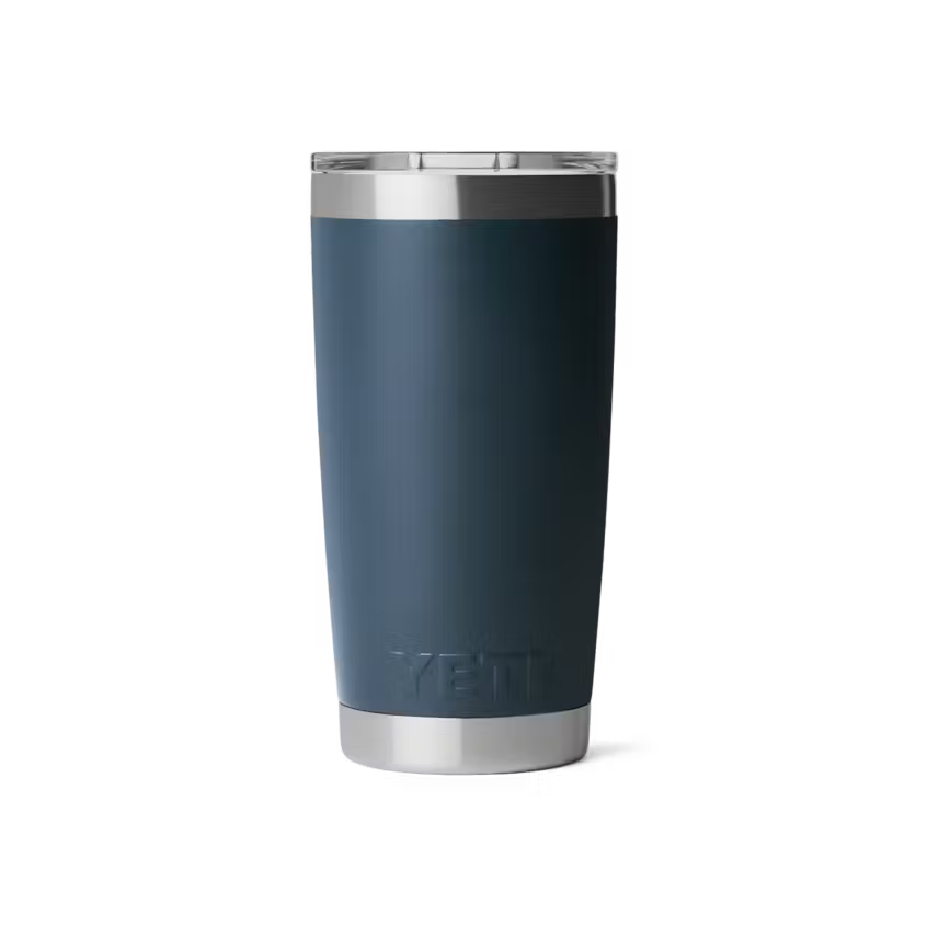 Rambler® 20 oz Tumbler - Navy/ Badge - Image 4