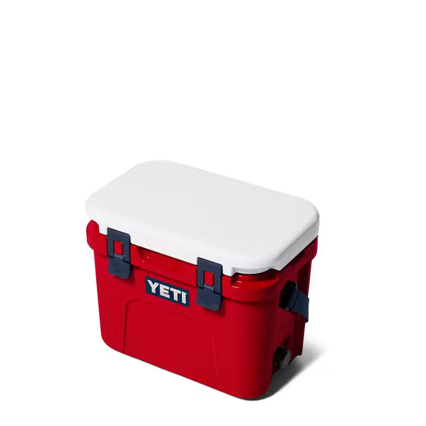 Roadie® 15 Hard Cooler - Rescue Red/White/Navy - Image 3