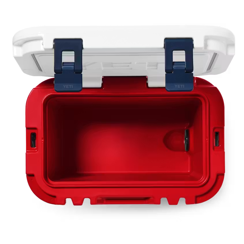Roadie® 15 Hard Cooler - Rescue Red/White/Navy - Image 6