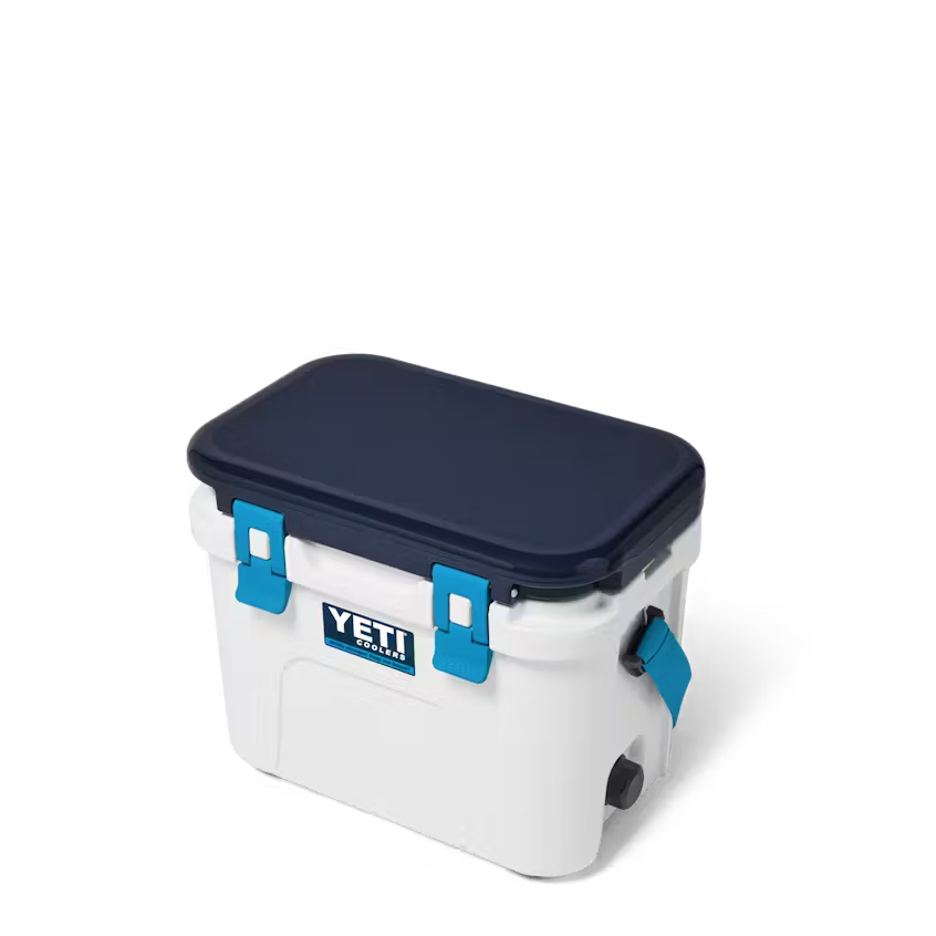 Roadie® 15 Hard Cooler - 20th Anniversay White/Blue - Image 2