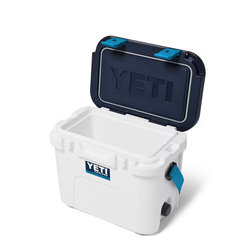 Roadie® 15 Hard Cooler - 20th Anniversay White/Blue - Image 3