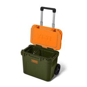 Roadie® 32 Wheeled Cooler - Olive/King Crab Orange