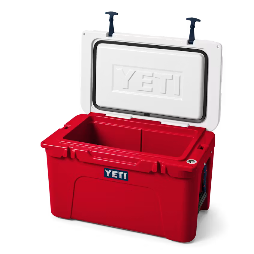 Tundra® 45 Hard Cooler - Rescue Red/White/Navy - Image 4