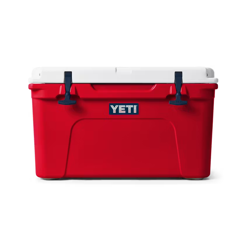 Tundra® 45 Hard Cooler - Rescue Red/White/Navy