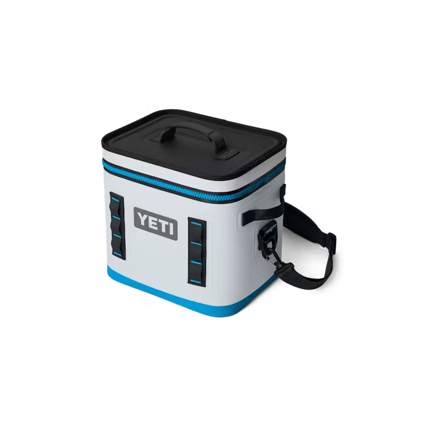 Hopper Flip® 12 Soft Cooler - 20th Anniversary White/Blue - Image 2