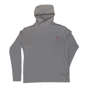 Standing Dawg Lightweight Performance Hoodie - Gray