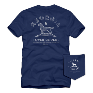 GA State Heritage S/S Tee - Navy