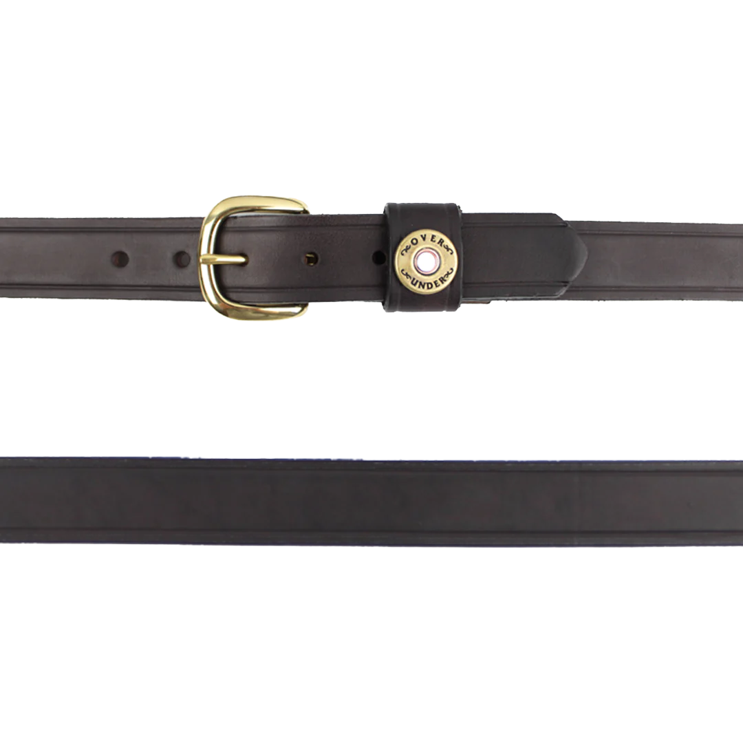 Youth Single Shot Leather Belt