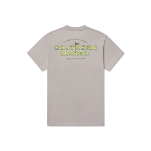 SEAWASH Tee - Branding - Flagstick - Light Gray