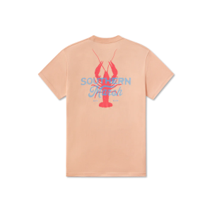 SEAWASH™ Tee - Crawfish Time - Terracotta