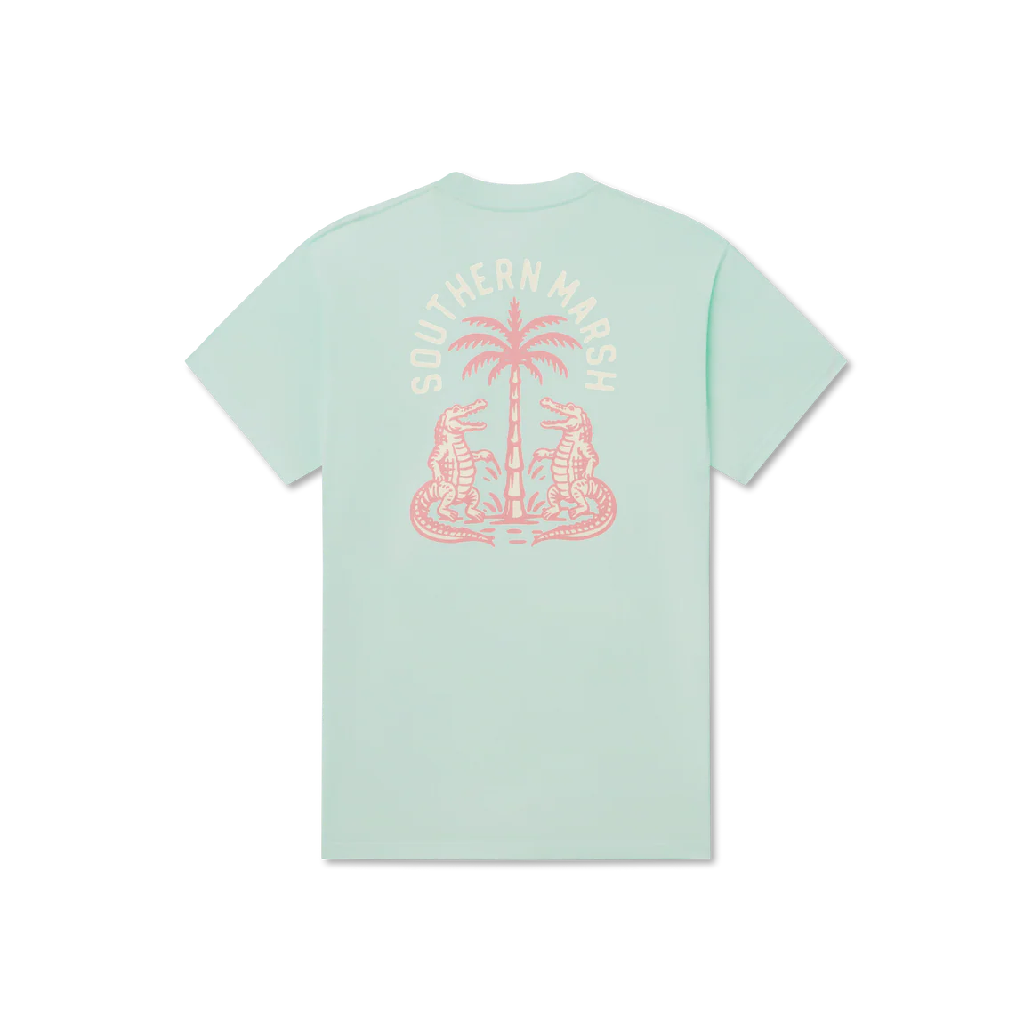 SEAWASH™ Tee - Gator Palm Party - Honeydew