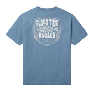 Flood Tide Camo Tee SS -  Nautical Blue