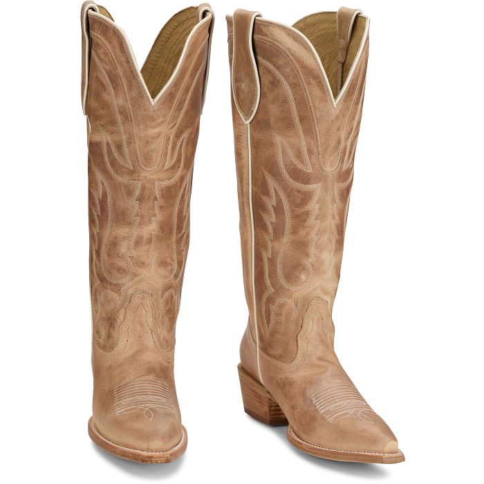 Jess 15" Western Boot - Toffee
