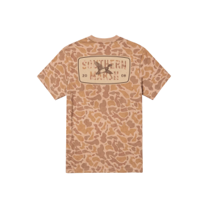 Youth SEAWASH™ Originals Tee - Branding - 08 Duck - Camo Camel