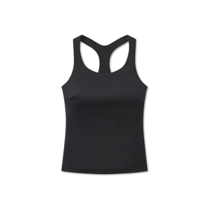 Tara Performance Racerback Tank- Black