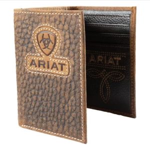 Ariat Trifold Inlay Patch - Brown