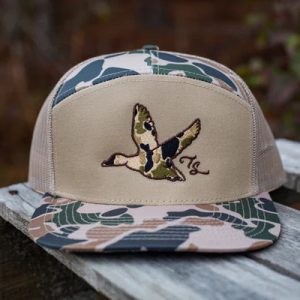 Camo Duck Trucker - Old School/Khaki