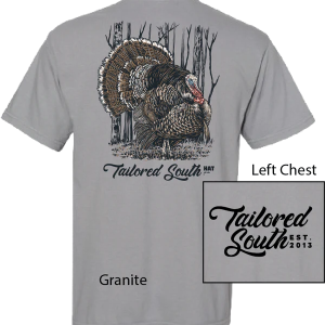 Turkey Tee - Granite