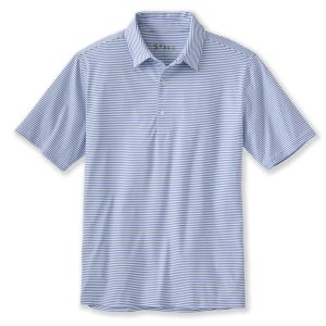 TSG Topper Polo - Navy Reel Stripe