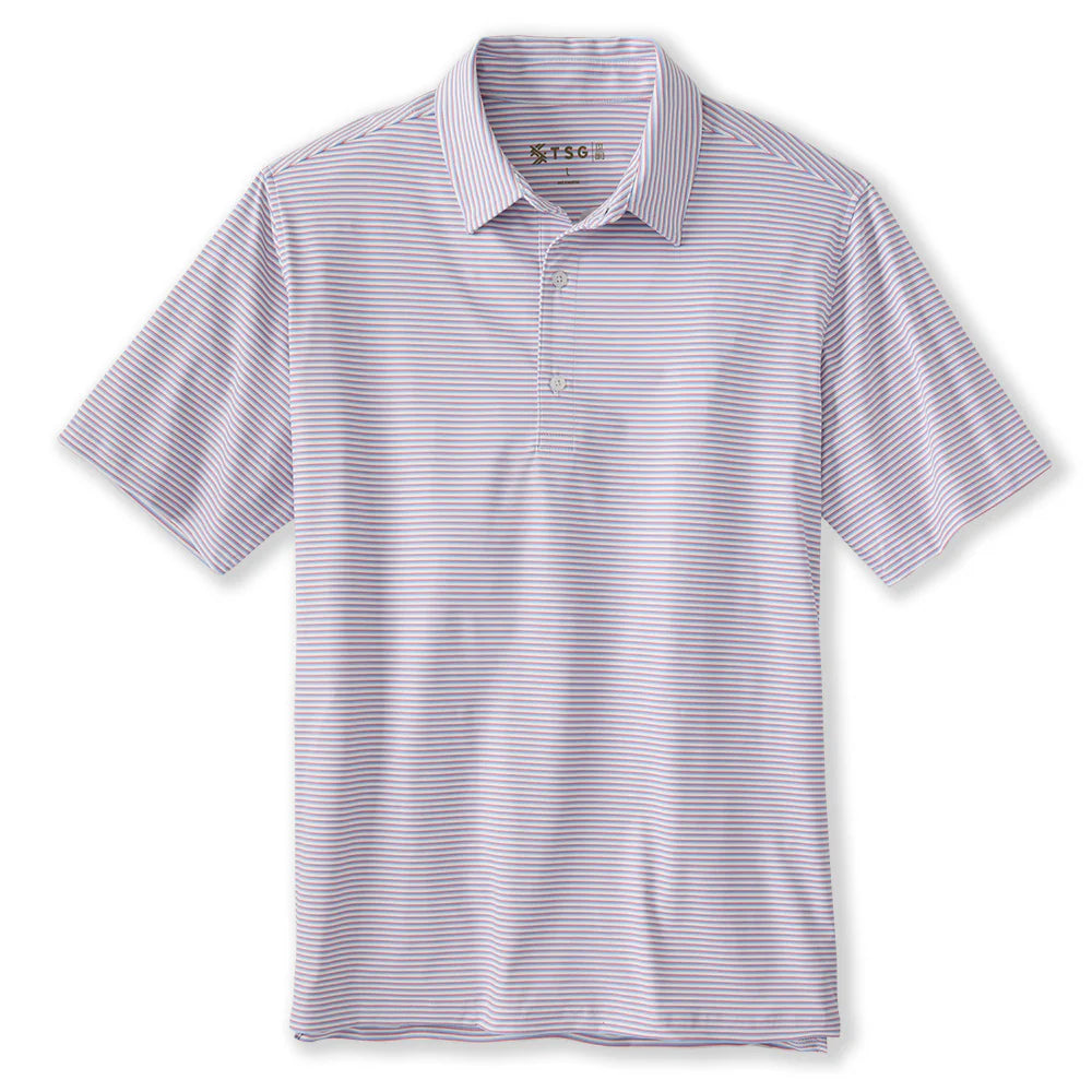 TSG Topper Polo - Shell Reel Stripe