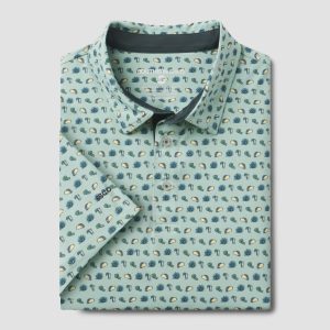 Tacos and Tequila Printed Polo