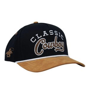 The Bandera Hat - Black & Tan