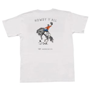 The American Rodeo SS Pocket Tee- Oyster