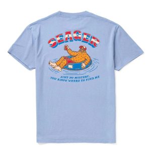 Tubular Tee - Faded Denim