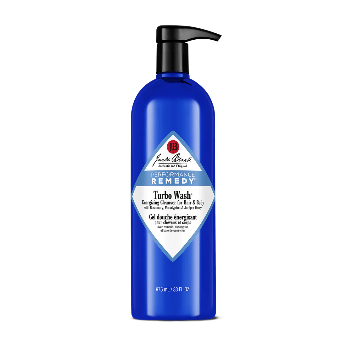 Turbo Wash® Energizing Cleanser for Hair & Body Rosemary, Eucalyptus & Juniper Berry 33 oz