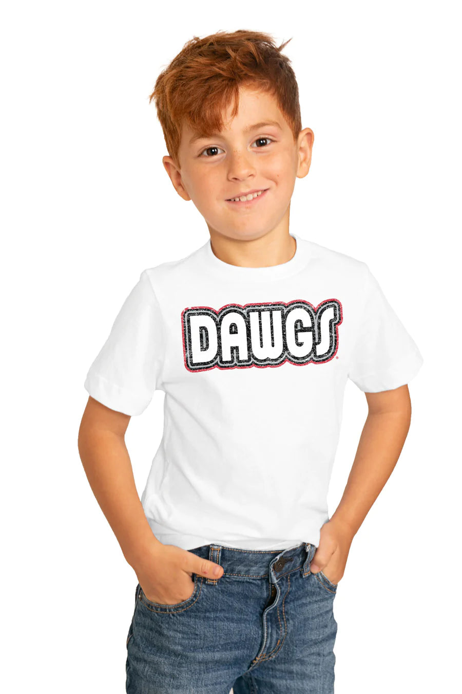 Georgia Bulldogs "It's A Win" Youth Tee - White