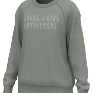 LG Moon Cotton Crewneck - Sage