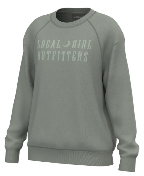 LG Moon Cotton Crewneck - Sage