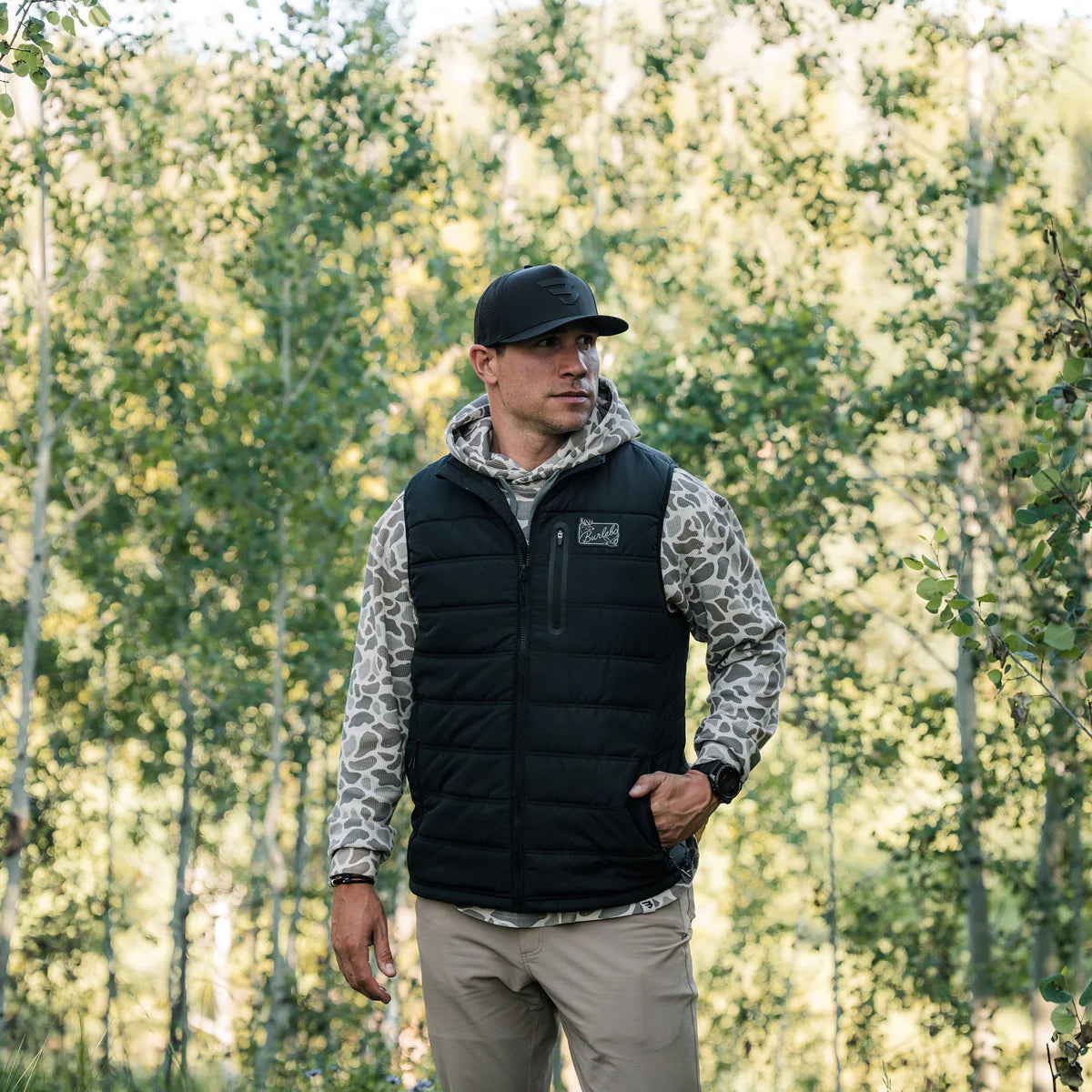 Puffer Vest - Black