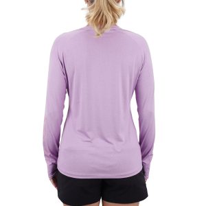 Samurai LS Sun Protection Shirt - Hurricane Lilac Heather