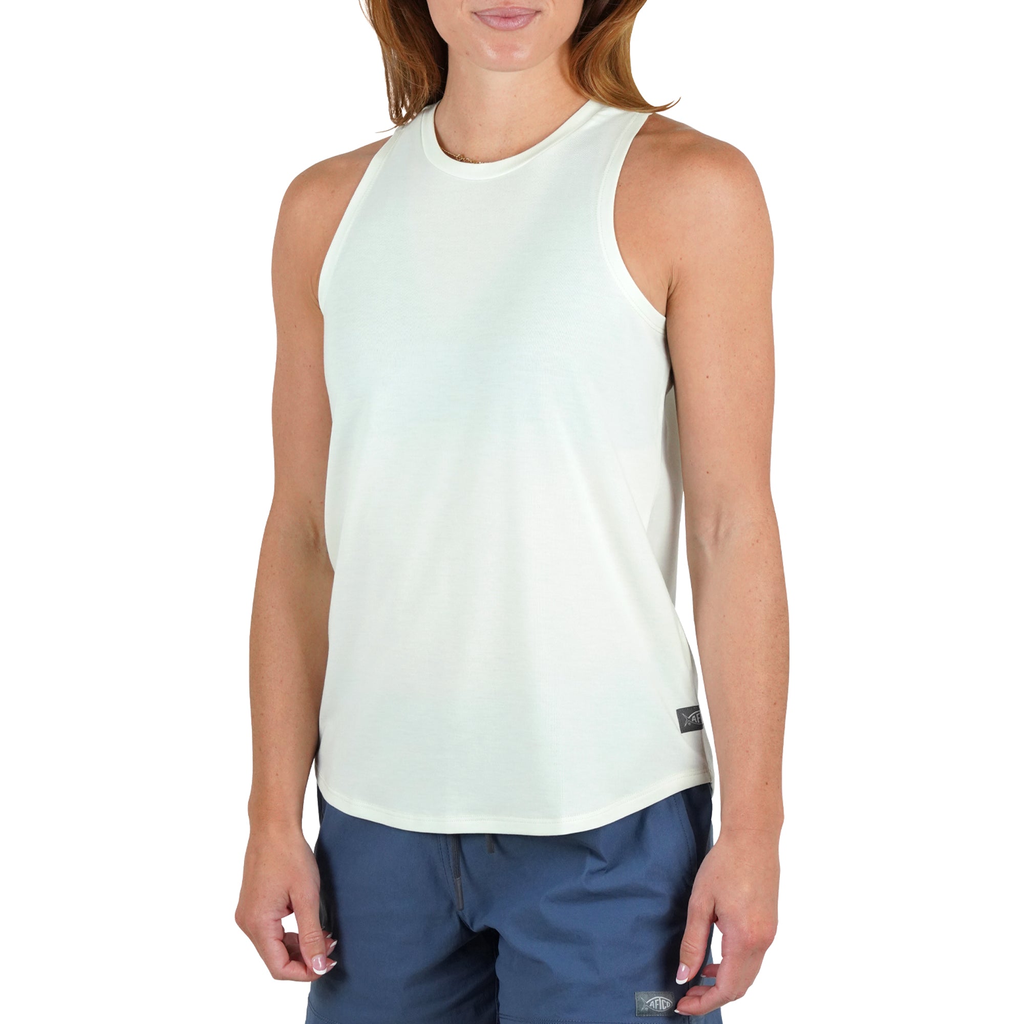Ocean Bound Performance Tank - Canary Green Heather