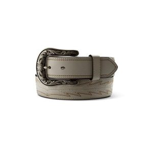 Ariat Women's Leather Casanova Leather Belt - White