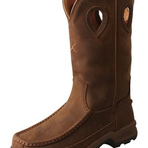 Women’s Pull-On Hiker Boot Distressed Saddle