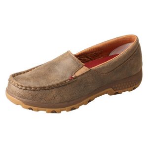 Women’s Slip-On Driving Moc with CellStretch Bomber