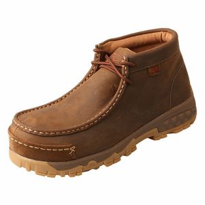 Women's Comp Toe Work Chukka Moc Toe